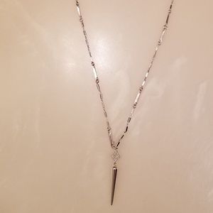 Stella & Dot Silver  Bianca Lariat Necklace 💖
